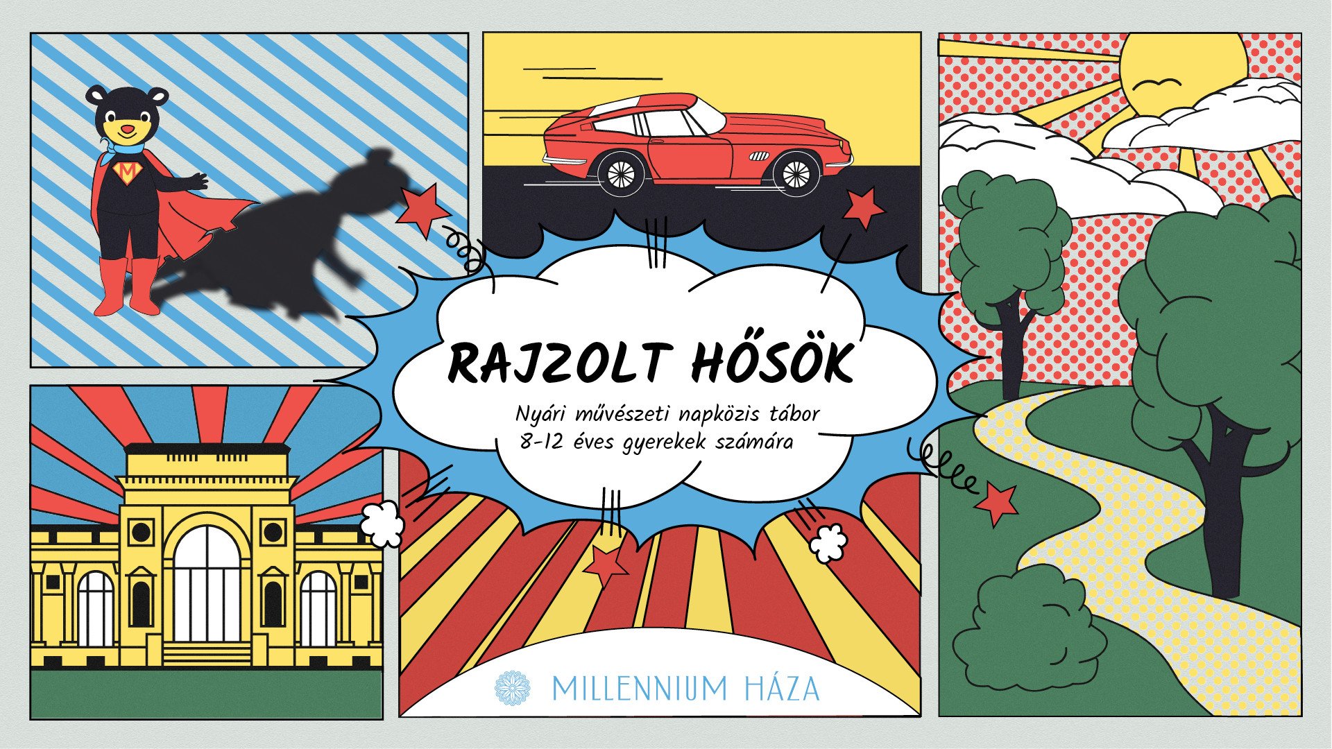 Nyári tábor | Rajzolt hősök kép