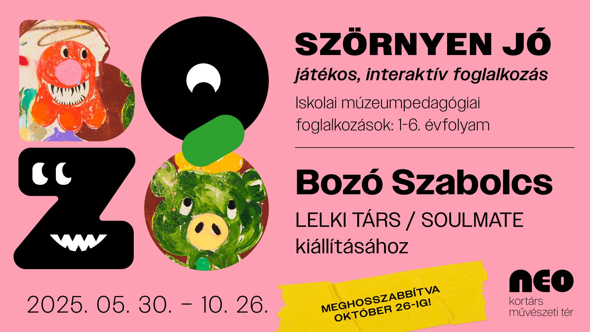 SZÖRNYen jó – játékos, interaktív foglalkozás kép