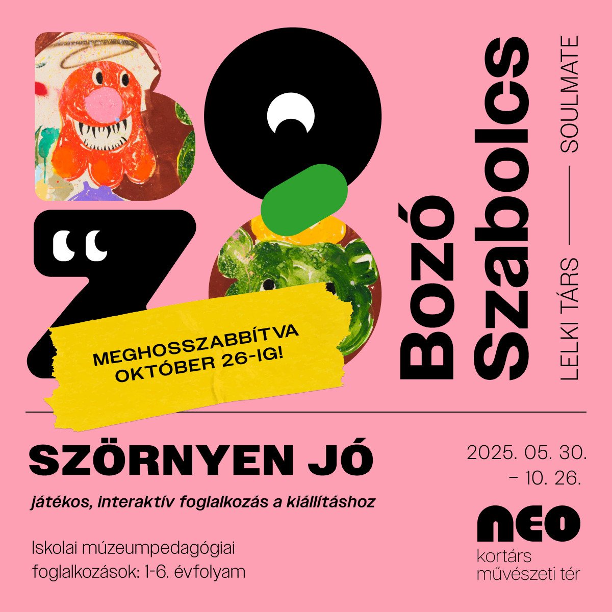 SZÖRNYen jó – játékos, interaktív foglalkozás kép