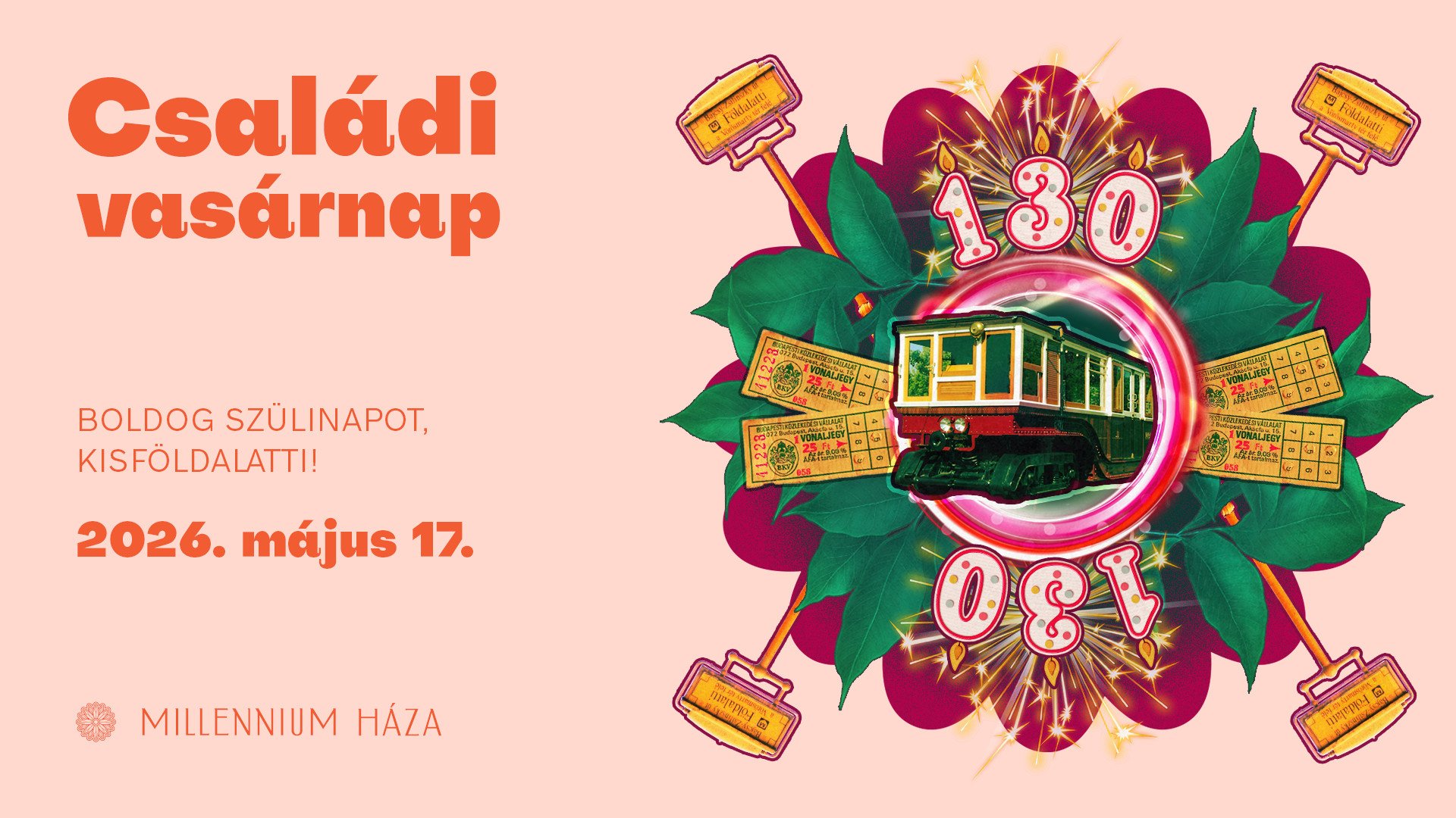 Családi vasárnap | Boldog szülinapot, Kisföldalatti! kép