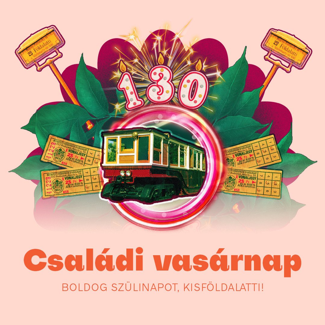 Családi vasárnap | Boldog szülinapot, Kisföldalatti! kép