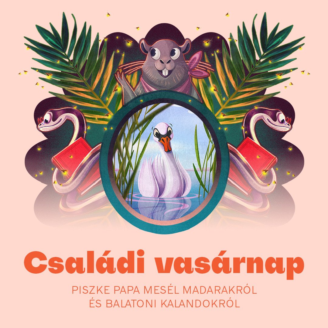 Családi vasárnap | Piszke Papa mesél madarakról és balatoni kalandokról kép