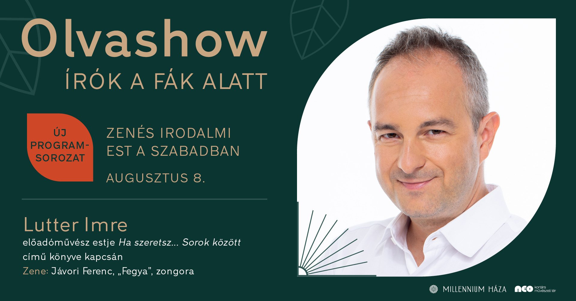 OLVASHOW | Lutter Imre zenés írói estje: 