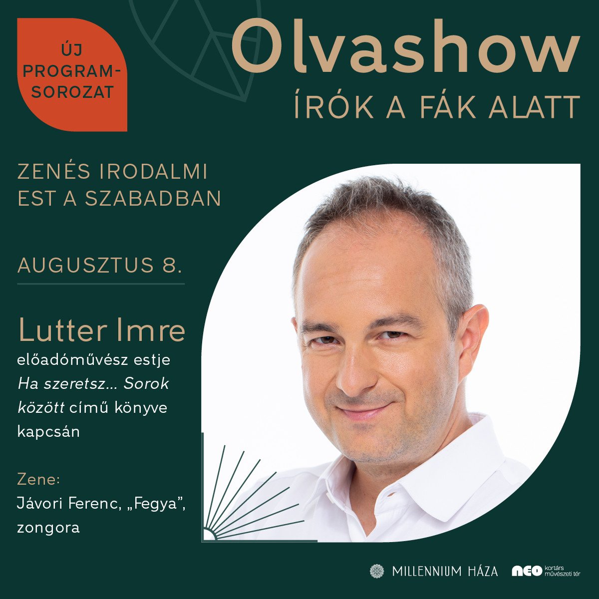 Olvashow Lutter Imre Zenés írói Estje Ha Szeretsz Sorok Között